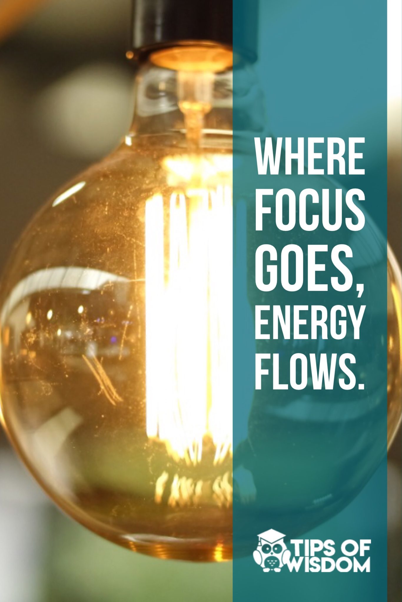 Where focus goes, energy flows