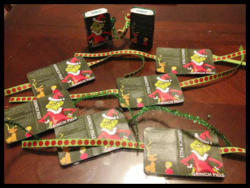 Grinch Pills Pieces & Assembly