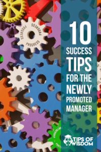 10 Success Tips for the Newly Promoted Manager