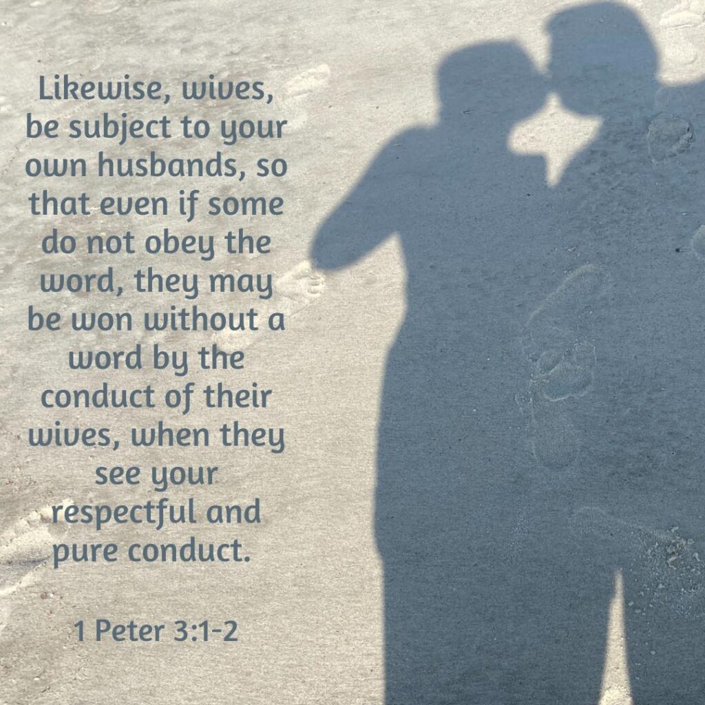 1 Peter 3:1-2