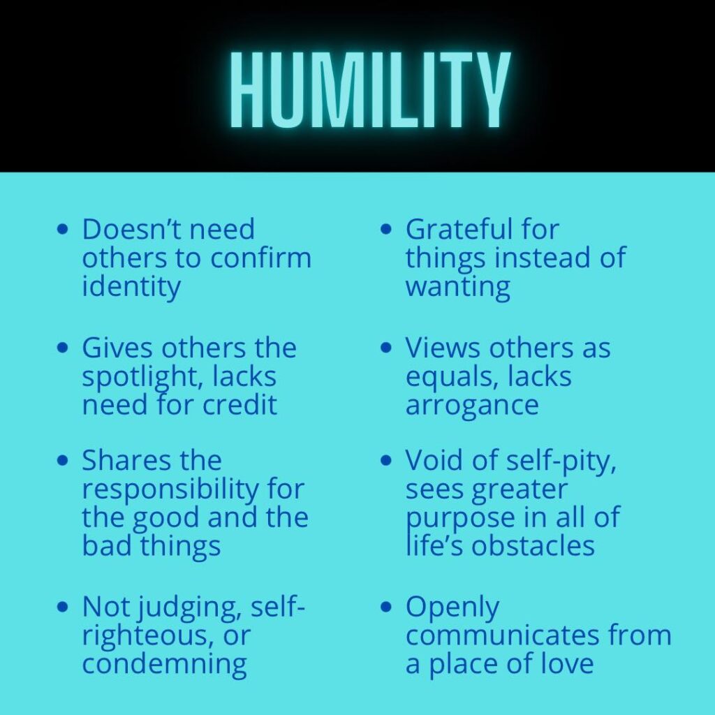 What does it mean to be humble?